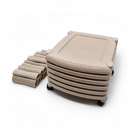 Стойка пластиковая для хранения наборов в лотках БЫТПЛАСТ (лотки в комплект не входят)